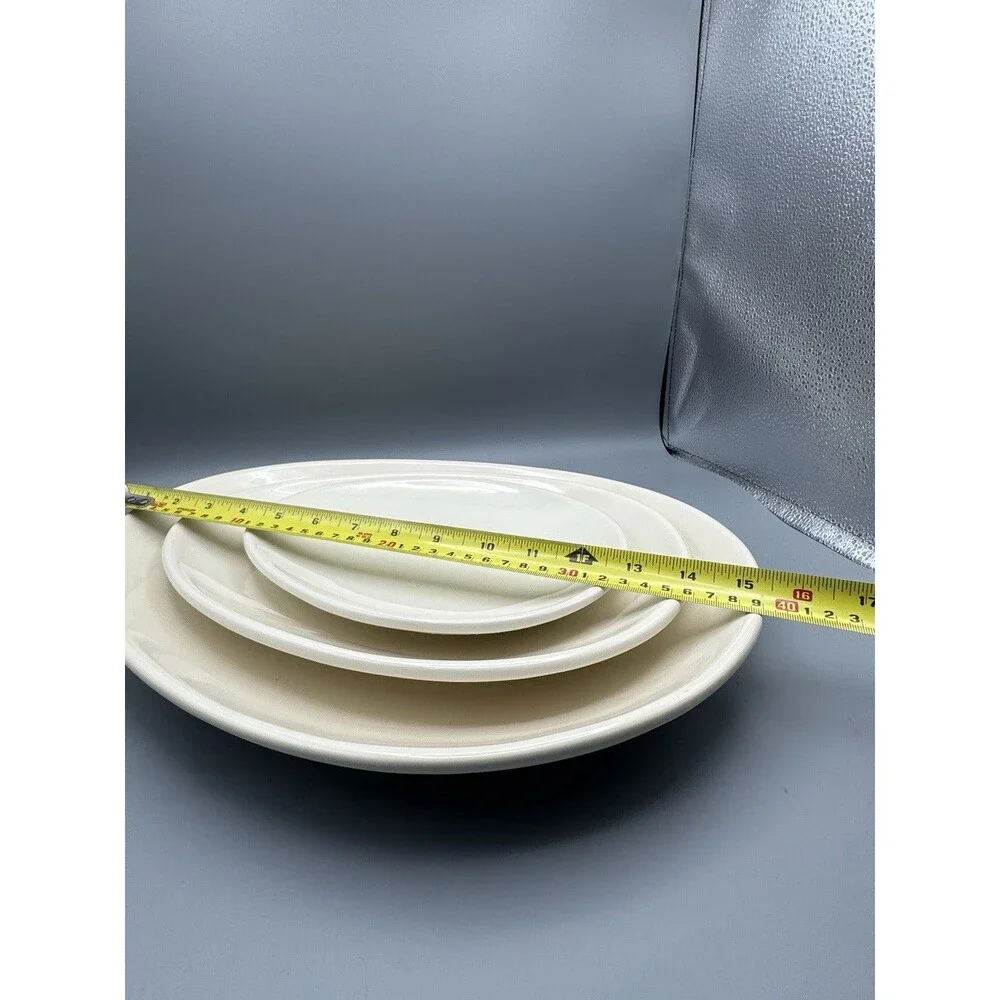 Nigella Lawson Sebastian Conran Living Kitchen 3 Stoneware Serving Platters Set